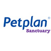 the logo for Petplan Sanctuary